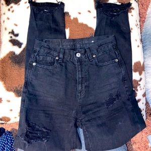 American eagle mom jeans